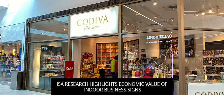 ISA Research Highlights Economic Value Of Indoor Business Signs